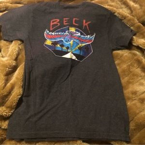 Beck concert t-shirts